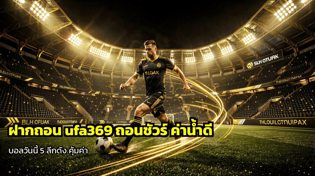 ฝากถอน ufa369 ถอนชัวร์