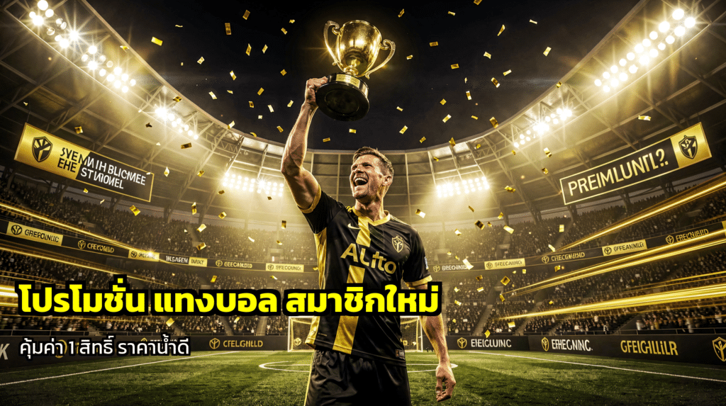 โปรโมชั่น แทงบอล สมาชิกใหม่